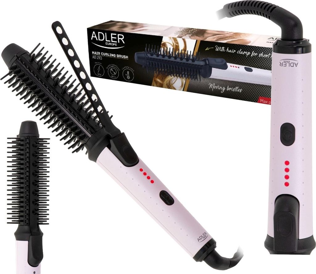 Adler AD 2113, Lockenstab, Warm, Tasten, Gerade fassförmig, Produktbild 