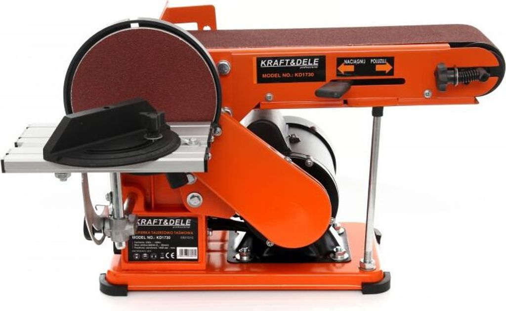 Band und Tellerschleifer 600W 150mm Bandschleifer 45° Und Produktbild 3