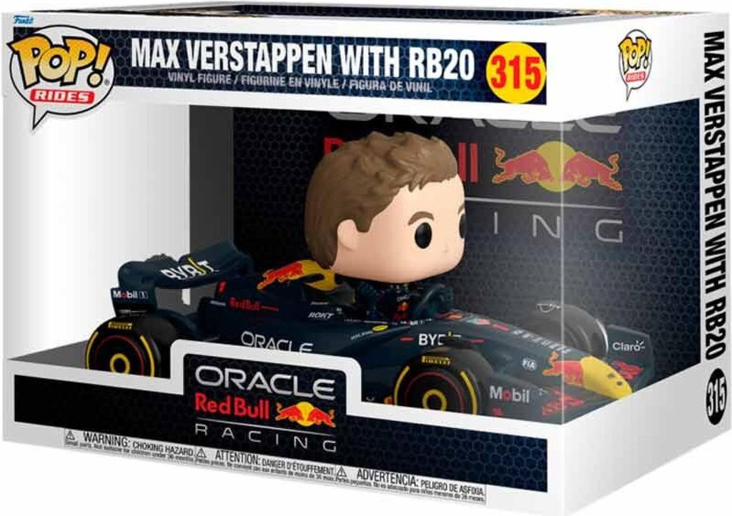 Funko POP! Rides Super Deluxe - Verstappen z RB20 15 cm Immagine del prodotto 