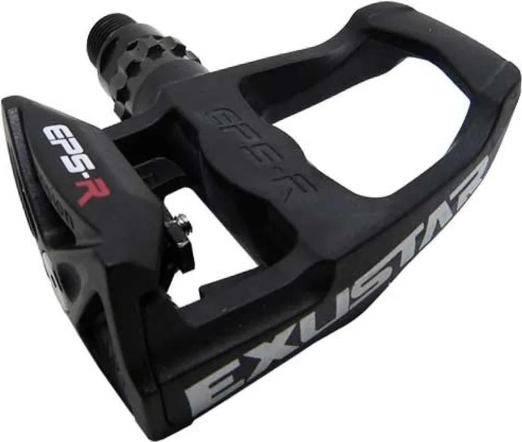 Pédales de Vélo de Route Exustar E-PR100PP Légères et Axe en Crmo