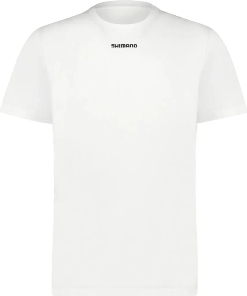 T-shirt SHIMANO UX URBAN BLANC XL pour le cyclisme en ville au quotidien