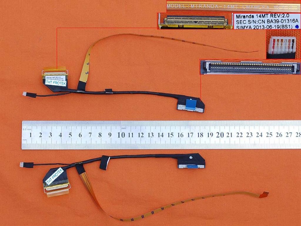 Displaykabel Bildschirm LED screen cable kompatibel für SAMSUNG NP540U4E