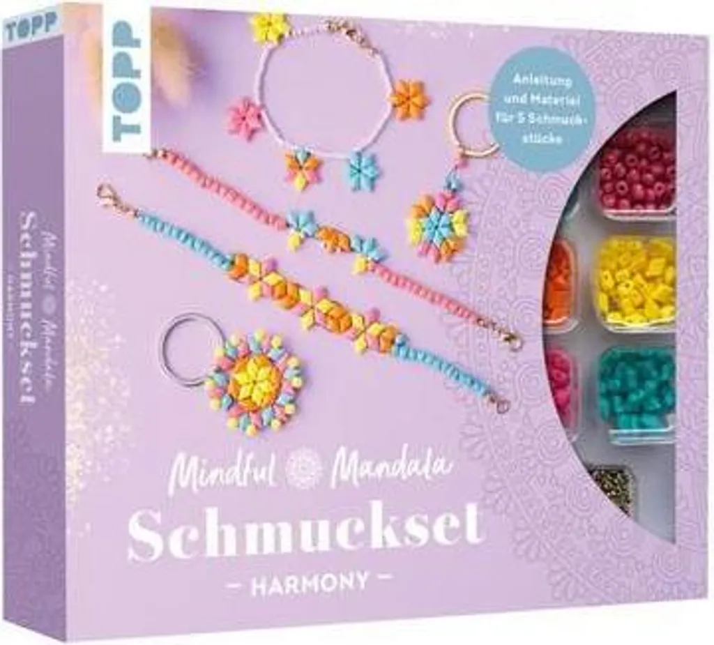 Kit Bijoux Mandala frechverlag 18453 Harmony Set de Création Créative