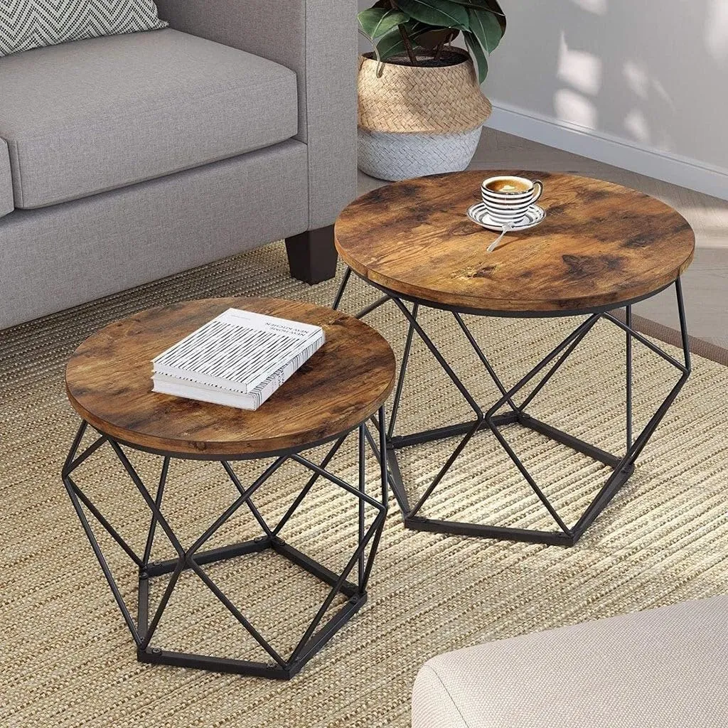 Table basse double modulable pour optimiser les petits salons en 2St