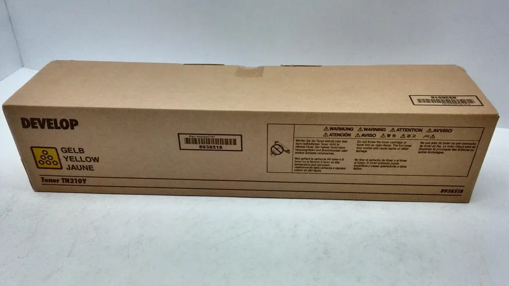 Cartouche Toner Jaune Ineo+ 250 Dev - Consommable Laser Haute Qualité