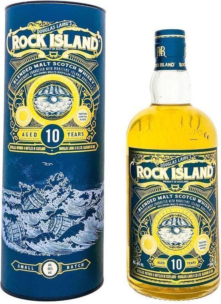 Rock Island 10 Years 700ml 46% Vol.