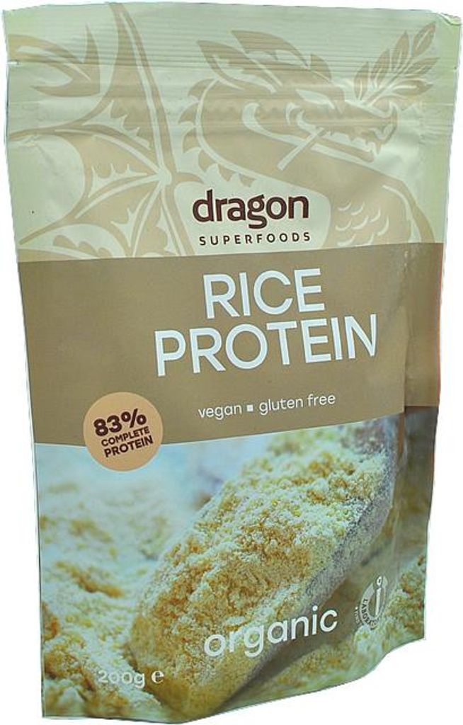 Dragon Superfoods 181408, Prášok, ryžový proteín, 392 kcal, Obrázok produktu 