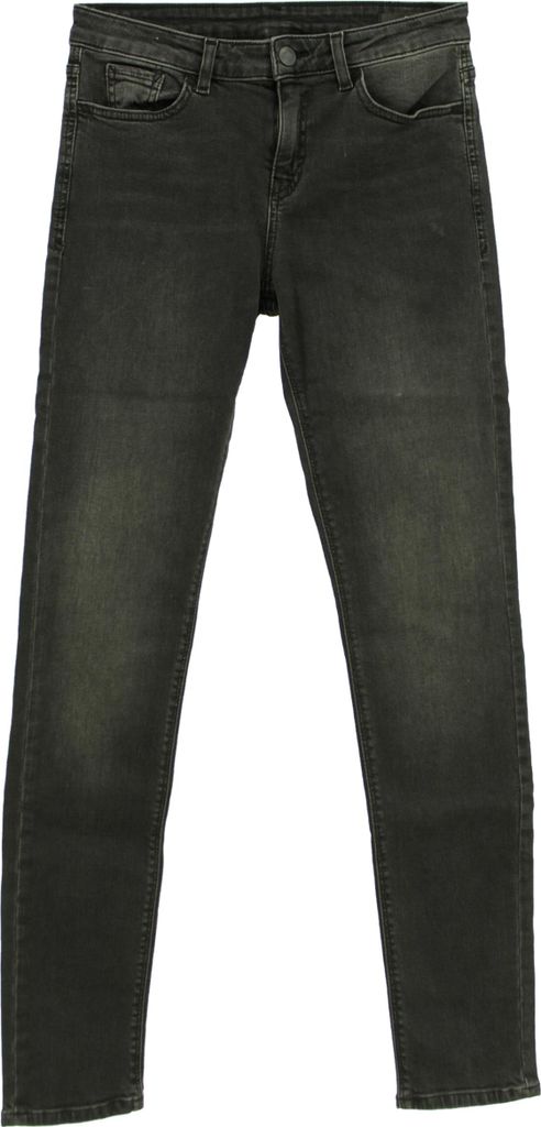 33046 Esprit, Low Rise Slim, Damen Jeans, Stretchdenim, black stone, W 25 L 32