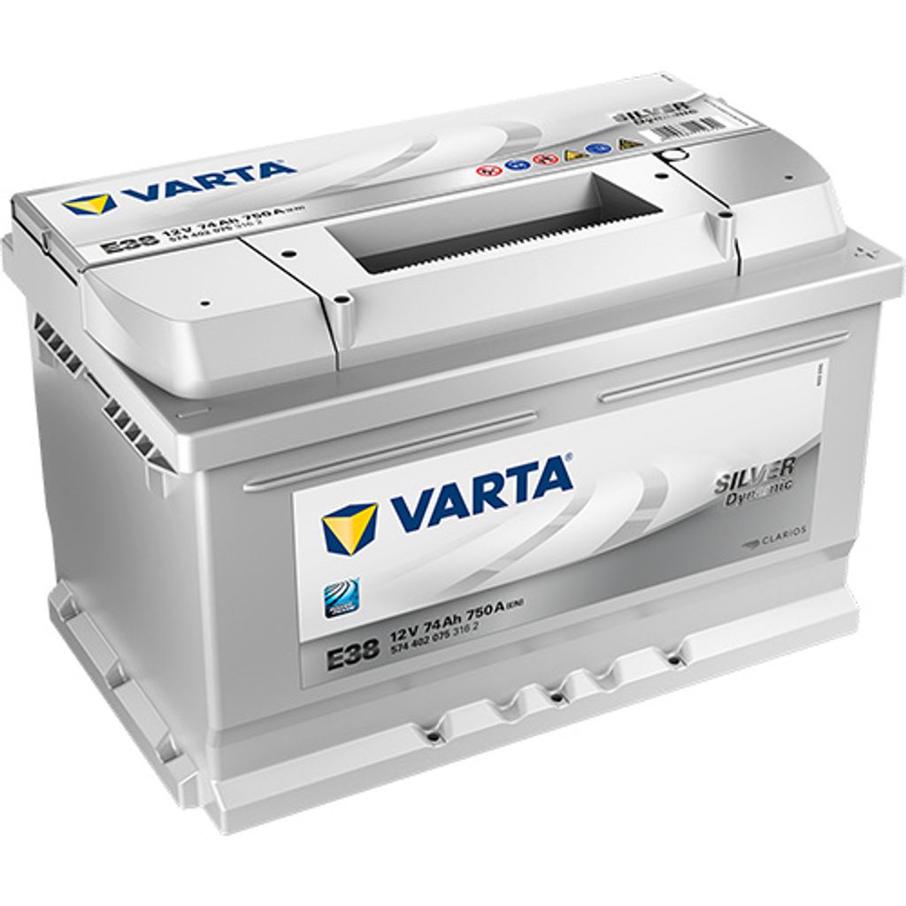 Batérie Varta Dynamic SLI 74Ah, 12V, 750A, E38 Obrázok produktu 