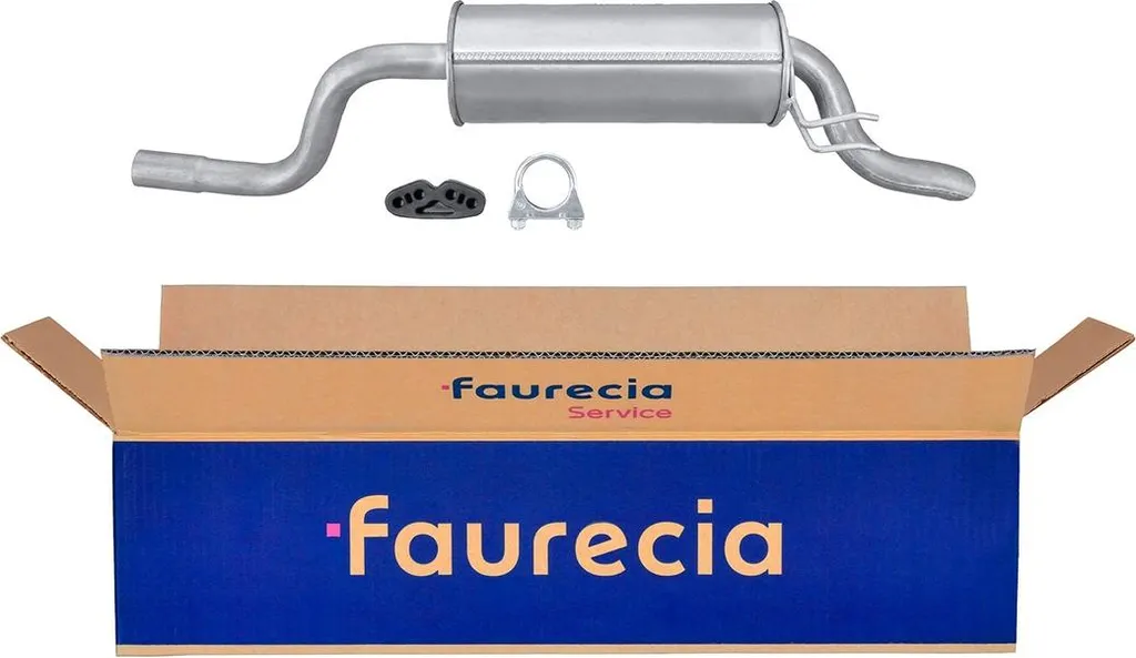 Pot d'échappement silencieux arrière Fiat Punto par Faurecia Expertise