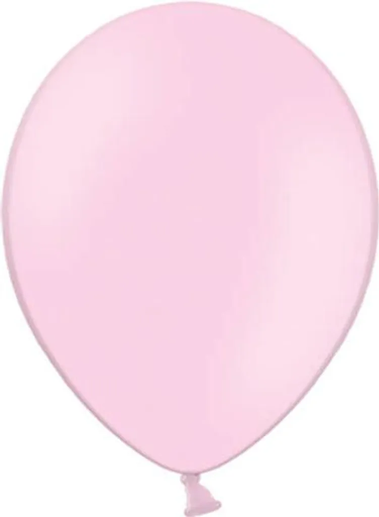 Lot de 100 ballons de baudruche rose pastel 30cm pour décoration de fête