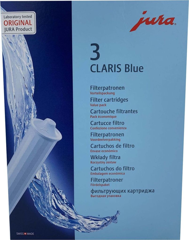 Jura Claris Plus Blue Filterpatrone 3er Pack Produktbild 