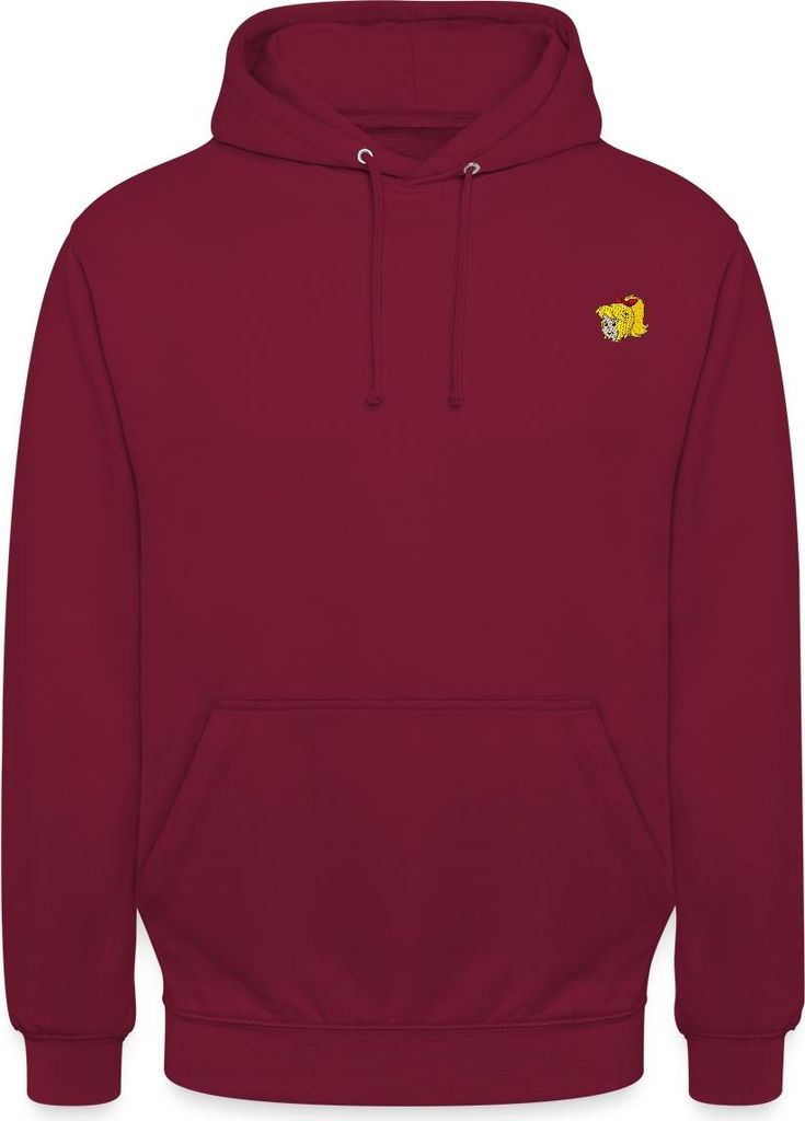 Spreadshirt Bibi Blocksberg Portrait Stick Uni Hoodie, XL, Bordeaux