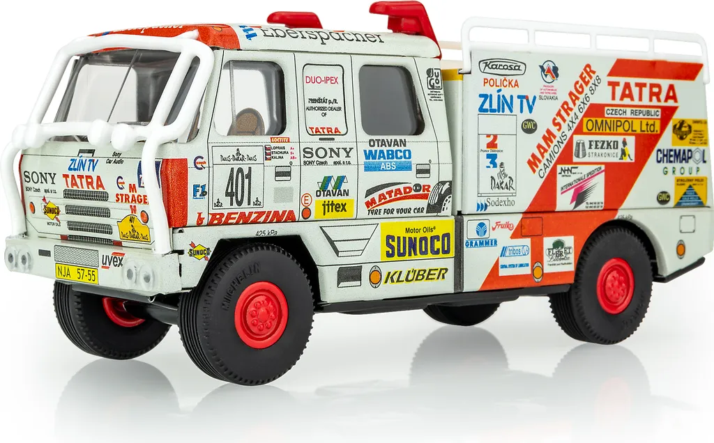 Tatra 815 Dakar 1994 Kovap en Métal 1:43 Modèle de 16cm Ultra Robuste