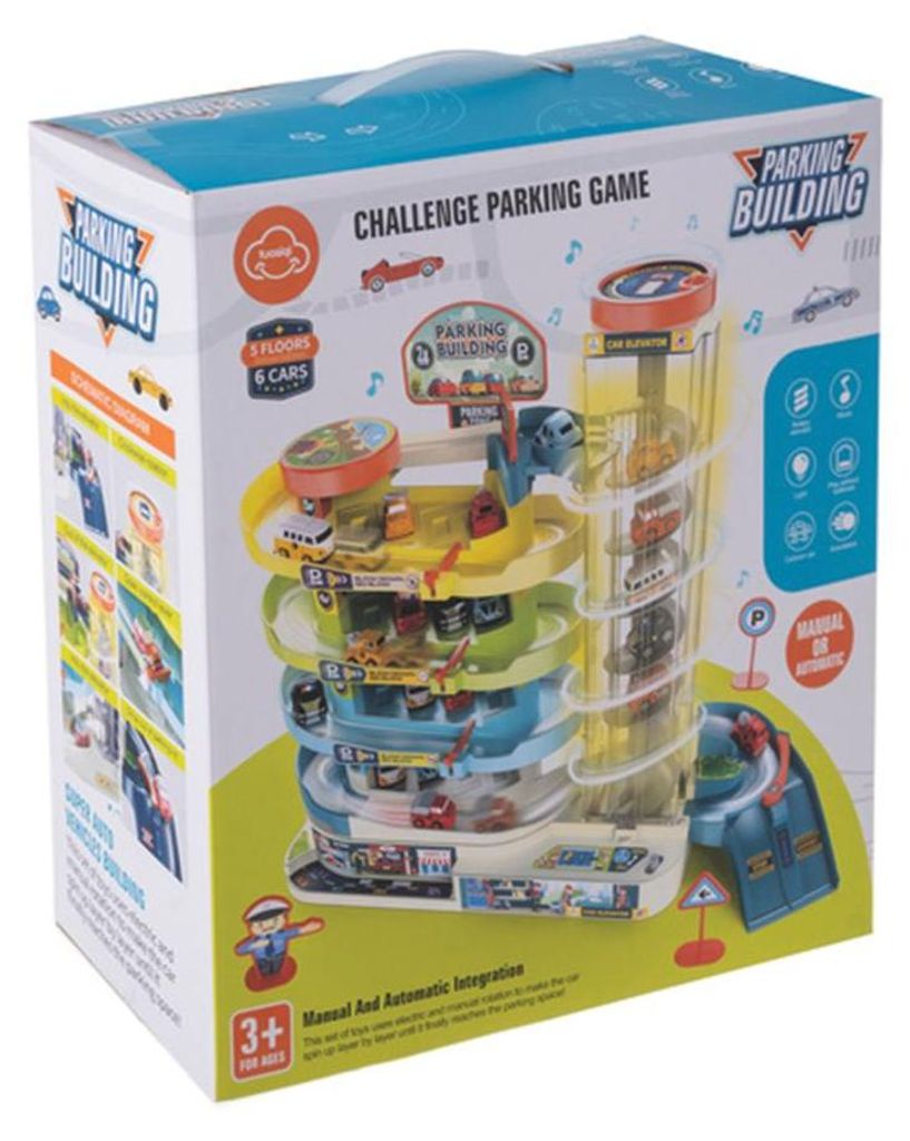 Parkhaus - Parkgarage - Parkplatz - Kinder - Spielzeug - Produktbild 