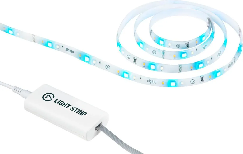 Striscia LED Elgato RGBWW: Luce d'Ambiente Intelligente per Studio