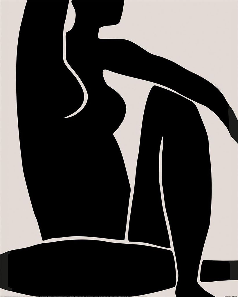 Pyramid International - bedruckt "Figure No 12" PM6232 (50 cm x 40 cm) (Schwarz/Grau)
