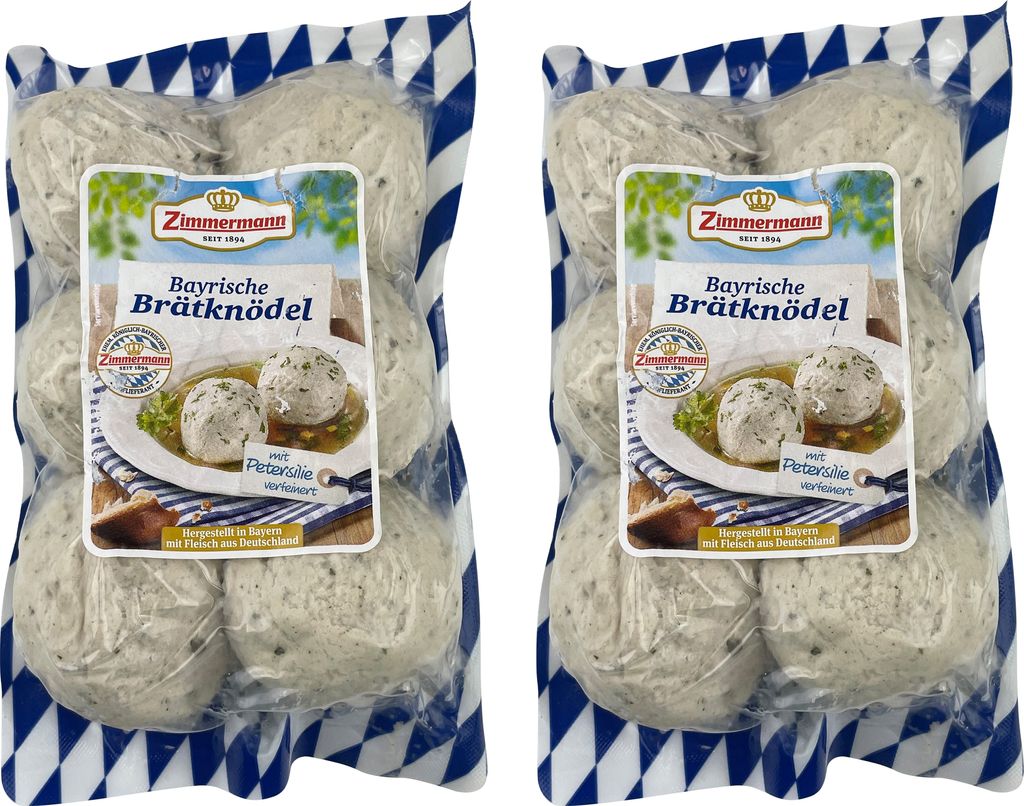 Knödel - Brätknödel aus Bayern 2x400g, 12 luftige Produktbild 