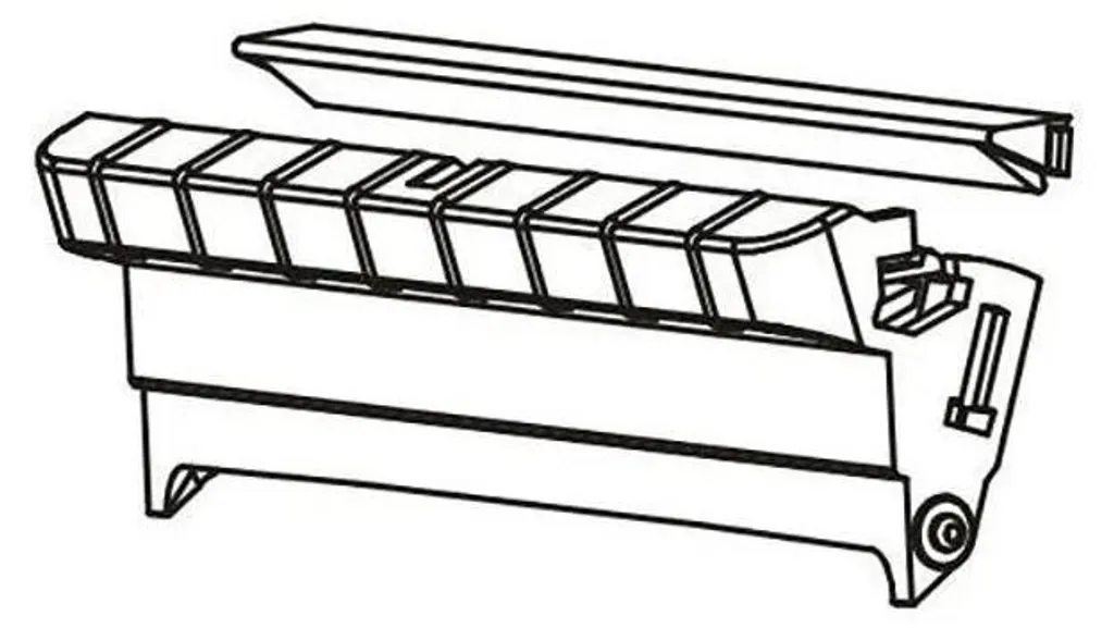 Kit Façade Avant pour Imprimante Zebra DT P1027135-044 Dispenser Kit