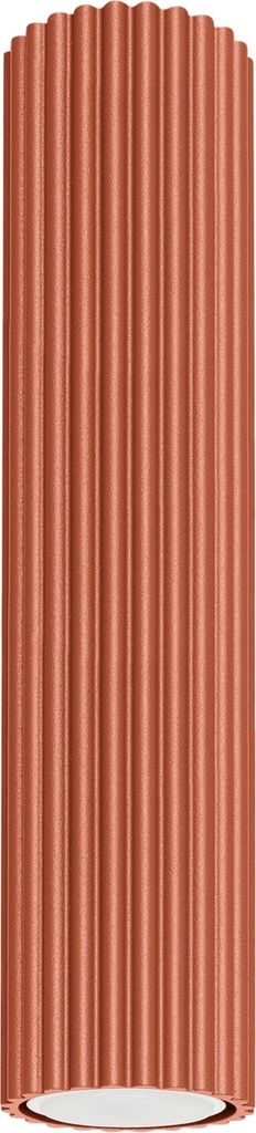 Plafond KARBON 30 roter Ocker 1xGU10 10W Aluminium 30x6.5x6.5cm Sollux Lighting