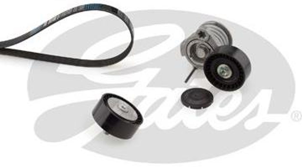 GATES K076PK2063 Keilrippenriemensatz OE kompatibel mit Antara, Captiva