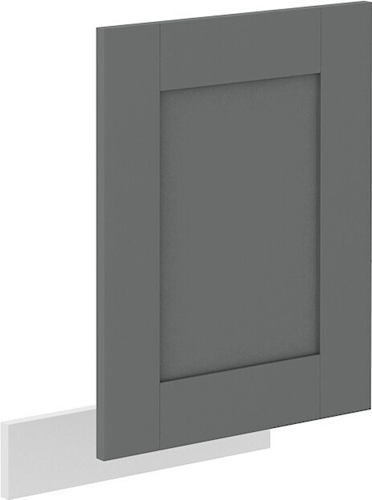 Tür für Einbau-Geschirrspüler LAILI – 570x446 mm, Grau / Weiß