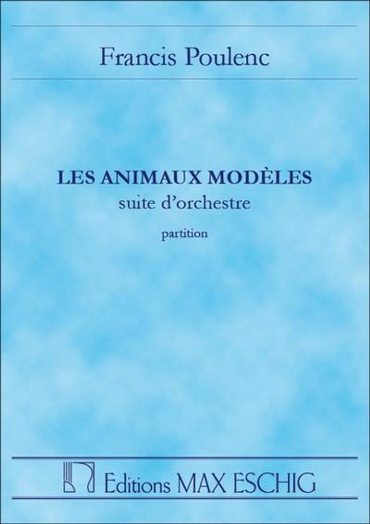 Les animaux modèles pour orchestrepartition