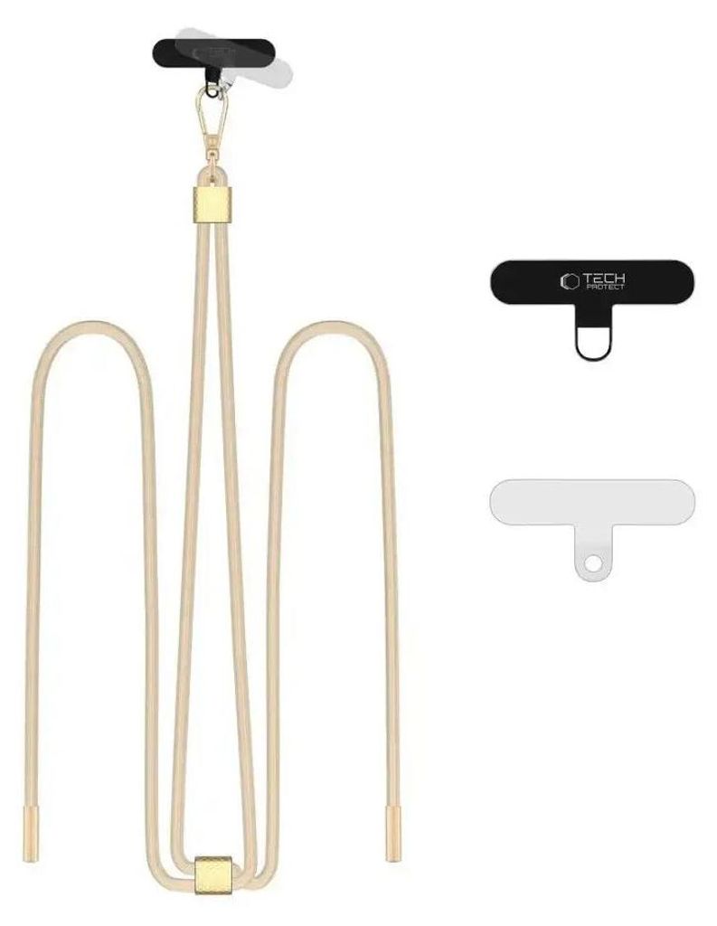 Sangle de sac à bandoulière Tech-Protect C2S Rope - Beige Image du produit 