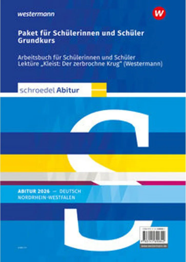 Abitur 2026 Grundkurs NRW Pack Schroedel avec sujets d'examen corrigés