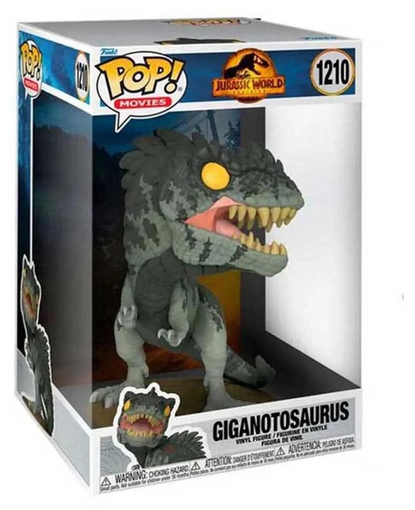 Funko Jurassic World 3 Giganotosaurus Figur Grün  Kinder Produktbild 