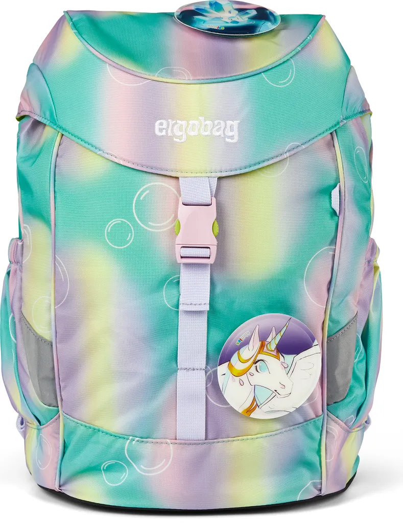 ergobag Mini Backpack Reflex Glow-Edition ZauBärwelt 10L Multicolore