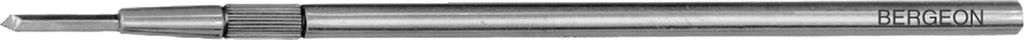 Bergeon 2930 Handdrehstichel WIDIA, 2,0 mm, Hartmetall, mit Metallheft, Spezialwerkzeug
