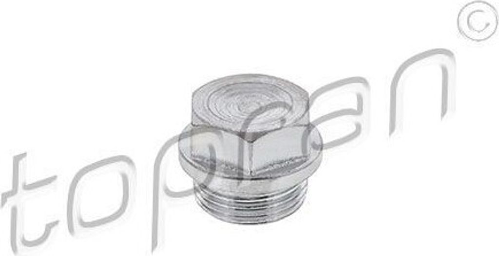 TOPRAN 207 581 - OE 16993411 Verschlußschraube, Ölwanne für Jumper, Movano (X70), Boxer, Laguna I, Clio I
