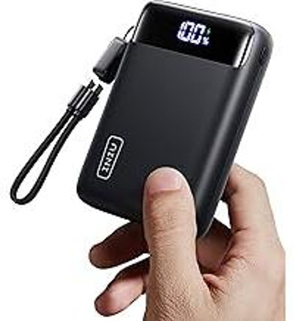 INIU Power Bank, 20000mAh Mini Power Bank, 22.5W Fast Charging Klein Externe Handyakkus, USB C Powerbank, External Battery Pack for iPhone 17 16 15...