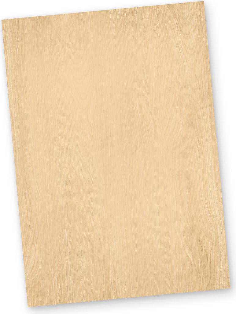Briefpapier Holz MADEIRA 2000 Blatt beidseitig Holzmaserung Holzmuster Holzoptik Struktur