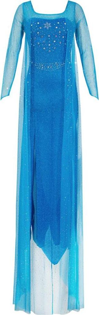 Damen Kostüm Prinzessin Elsa Kleid Erwachsene ‘Frozen Die Produktbild 