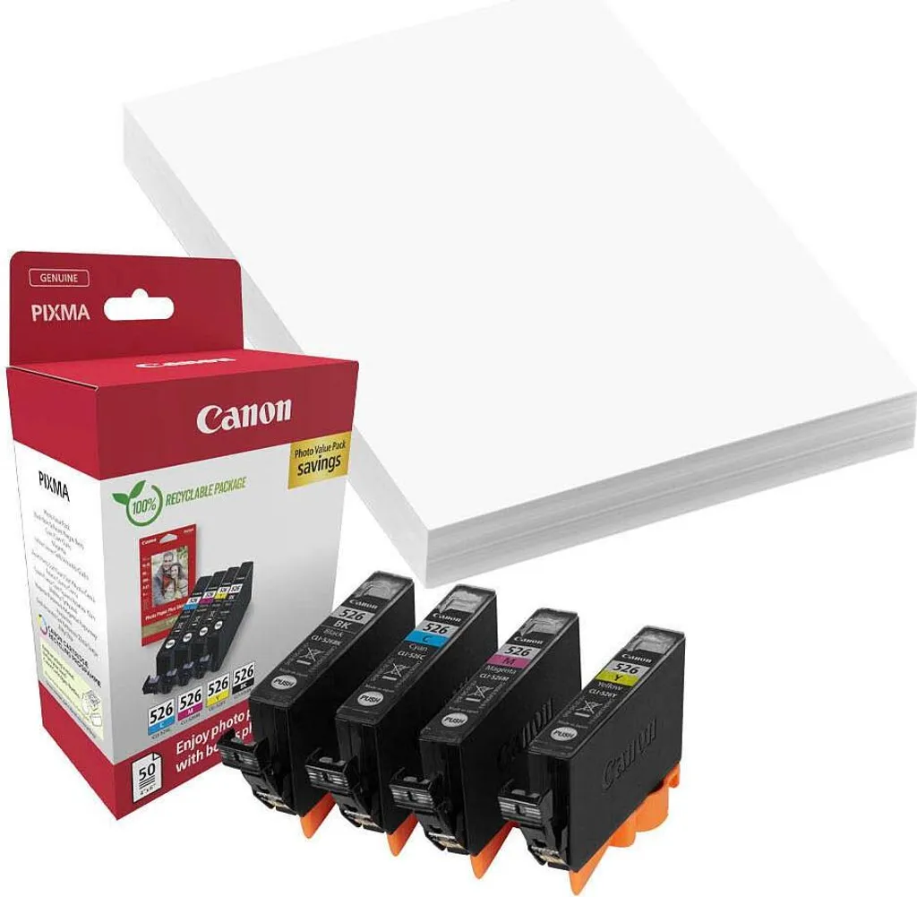 Cartucce Canon CLI-526 Originali: Qualità e Rispetto per l'Ambiente - 4