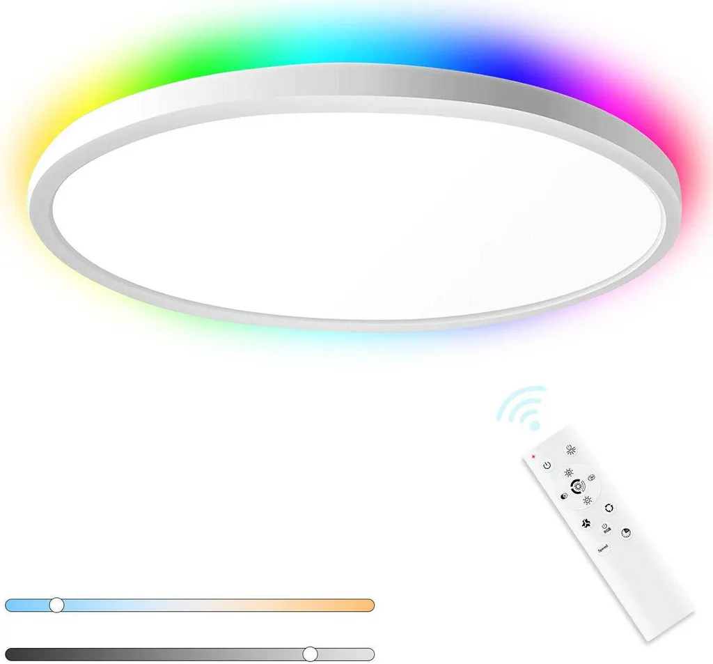 Plafoniera Moderna LED AIORBER 28W - Design Slim per Interni Minimal