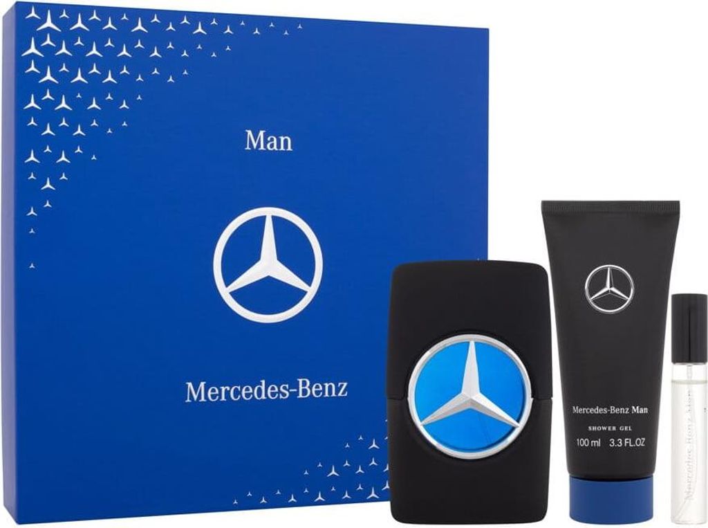 Mercedes-Benz Man toaletná voda 100ml a 10ml + sprchový gél Obrázok produktu 