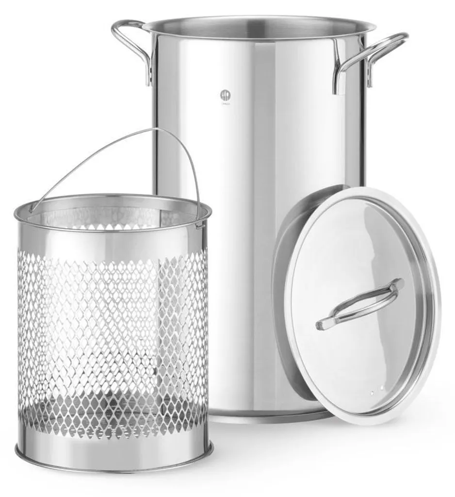 Cuiseur à asperges et pâtes XL 5,5L idéal pour cuisson verticale