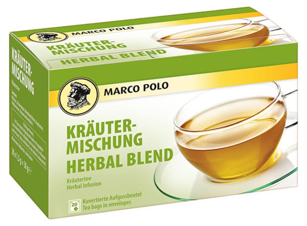 Marco Polo bylinný směsný čaj Bylinný čaj osvěžující svěží Obrázek produktu 