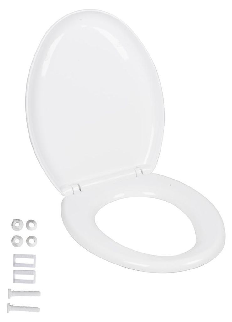 Koupelna a sprcha WC víko, WC prkénko s měkkým zavíráním, Obrázek produktu 