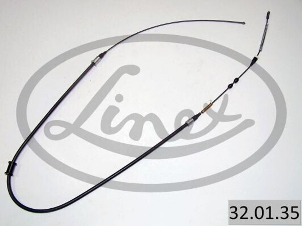 LINEX Handbremsseil 32.01.35 Rechts für OPEL Vectra A Limousine (J89) 2080/1022mm