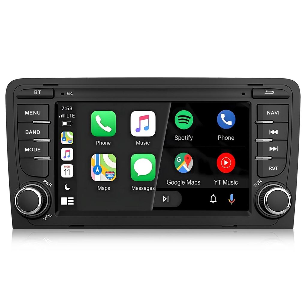 Linux Autoradio für Audi A3  (2003–2012) | Kabelloses Produktbild 