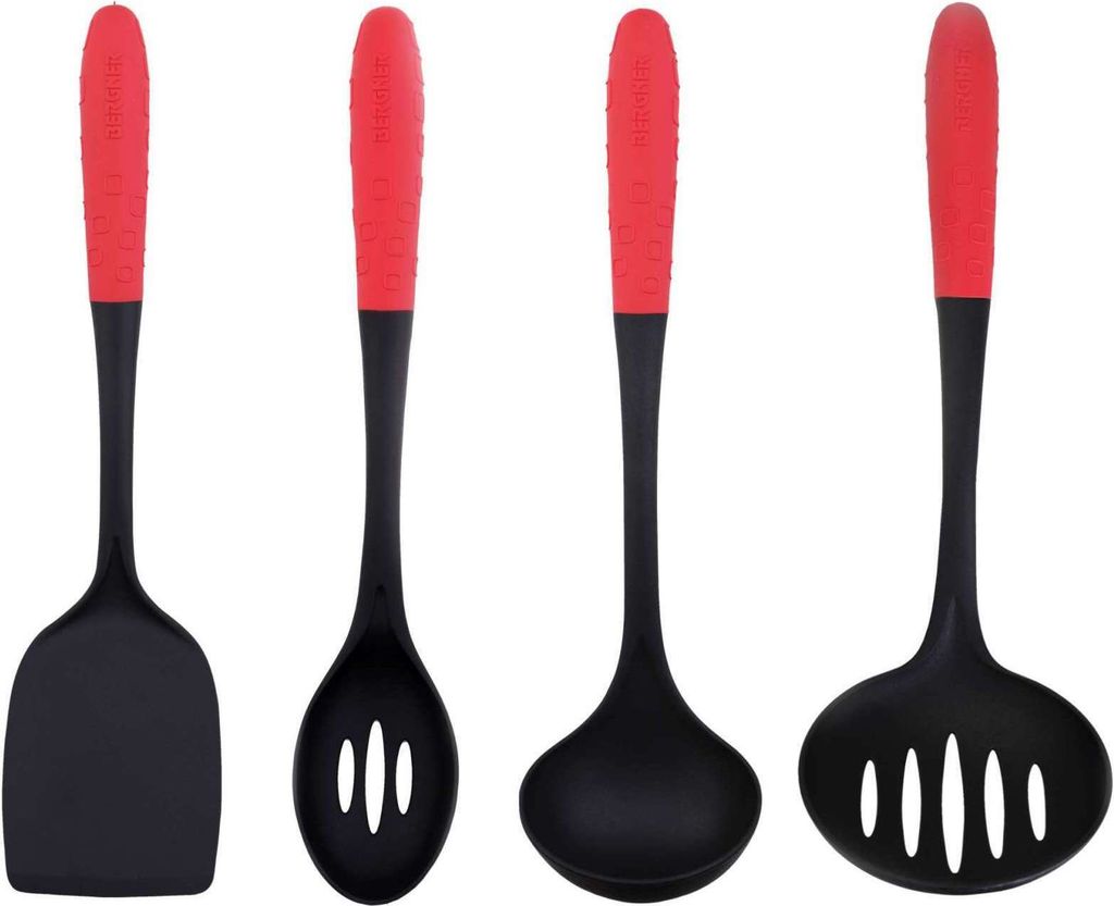 BERGNER Nylon Octopus Küchenhelfer Küchenutensilien 4-teilig BG-3175