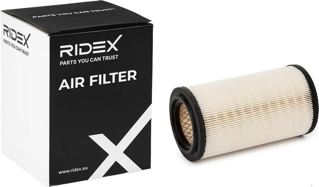 Luftfilter RIDEX 8A0239 passend für PEUGEOT 205 II (20A/C) Filtereinsatz