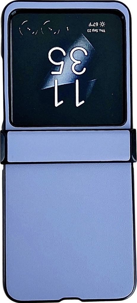 Mobigear Excellent Motorola Razr 40 Ultra Hülle Hardcase Backcover - Blau