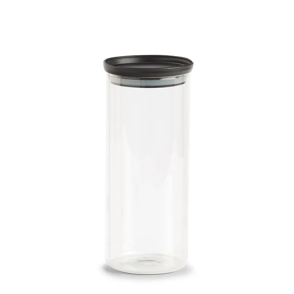 Barattolo Plastica 1250 ml con Coperchio Ermetico per Alimenti Salvaspazio