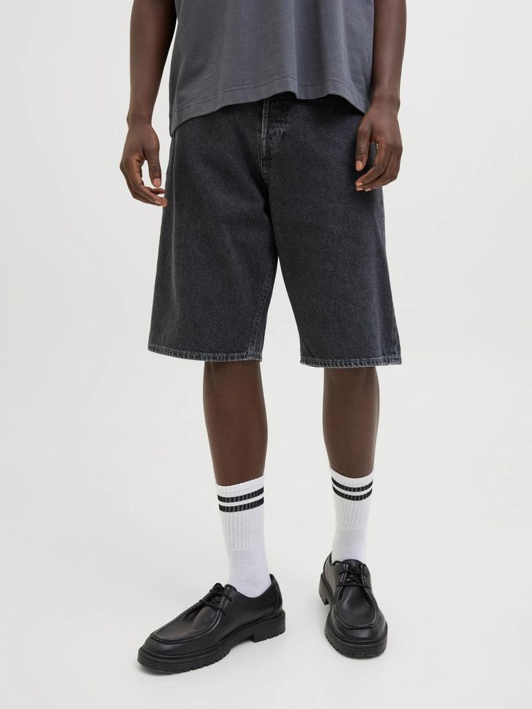 JACK&JONES JEANS INTELLIGENCE JJIRON JJORIGINAL SHORTS SQ 730 SN Black Denim/SQ 737 M