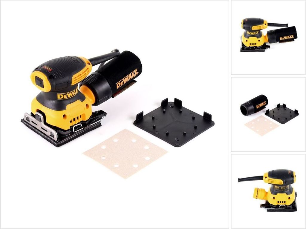 DeWalt Vibrationsschleifer 108x115 mm, 230 Watt